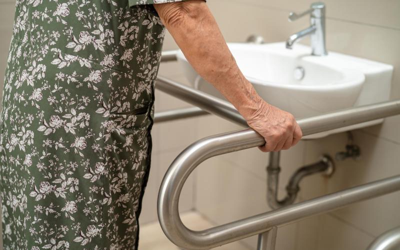 Senior bathroom safety